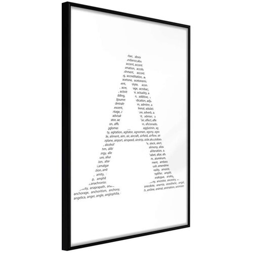  Poster - Capital A 30x45 Cijene