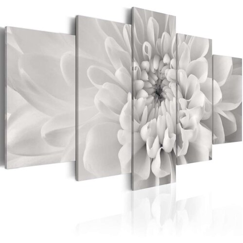  Slika - Dahlia flower in grey shades 200x100 Cijene