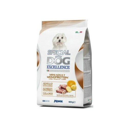 Monge special dog excellence hrana za pse adult mini monoprotein - jagnjetina 800g Cene