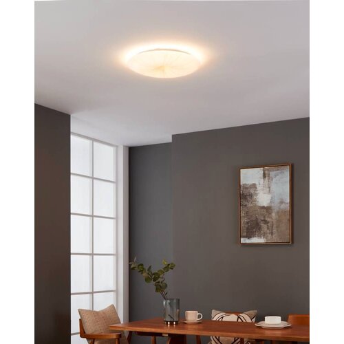 Eglo Okrugla stropna LED svjetiljka Nieves (19,5 W, Ø x V: 410 mm x 6,5 cm, Topla bijela) Cijene