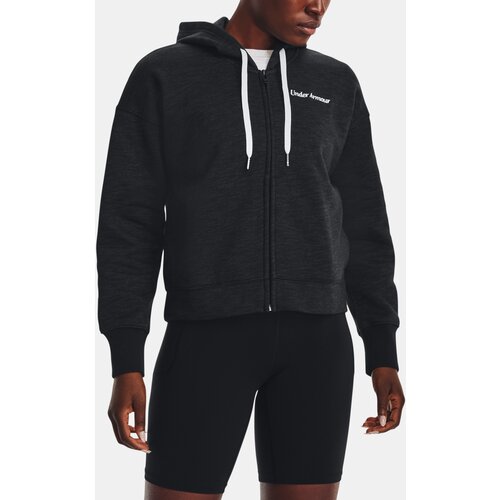 Under Armour Sweatshirt Essential Script FZ-BLK - Women Slike