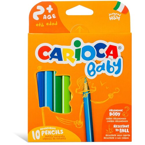 Carioca Baby Triangular Pencils 2+ - 10 kos. Cene