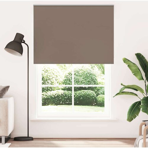 Rolo zavjesa Blackout Coffee 165x230 cm &amp;Scaron;irina tkanine 161 6 cm Slike