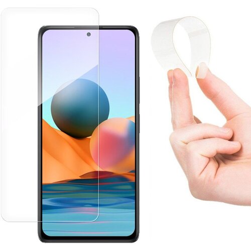 NANO Flexi Hibridni za&amp;scaron;titnik zaslona Kaljeno staklo za Xiaomi Redmi Note 10 Pro Slike
