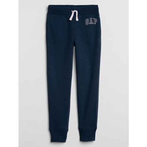 GAP Blue Boys&amp;#039; Sweatpants Logo camo print pull-on joggers Slike
