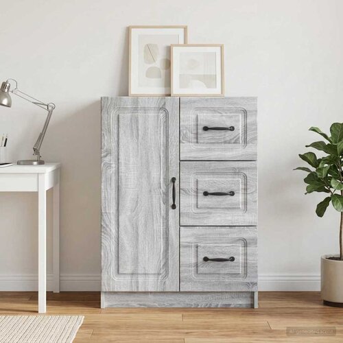  Kreveta Siva sonoma 66 x 34,5 x 87 cm Konstruirano drvo Cijene