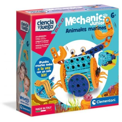 Clementoni igračka science, mehanička laboratorija-životinje, 6+ Slike