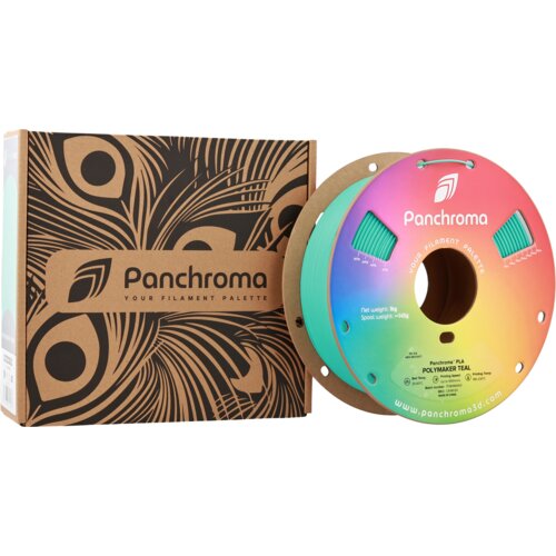 Polymaker Panchroma&amp;trade; PLA Teal, 1.75 mm / 1000 g Slike