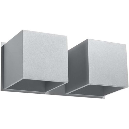  Stenska svetilka QUAD 2 siva, (21347310) Cene