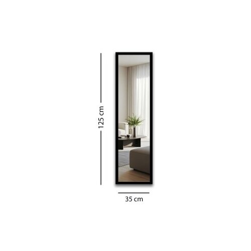 Hanah home ogledalo u okviru rama cheval 35 x 125 black Slike