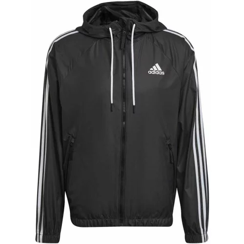 Adidas BSC 3S WIND JKT Muška outdoor jakna, crna, veličina