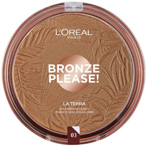 L&amp;#039;or&amp;eacute;al Powder Foundation Bronze Please La Terra - 03 Meduim Ca Slike