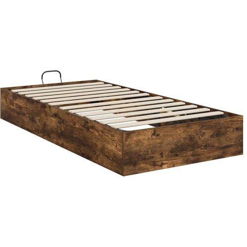  Otoman krevet Dimljeni hrast 193 x 120 x 25 cm Iverica - Dimljeni hrast 100 x 200 cm Slike