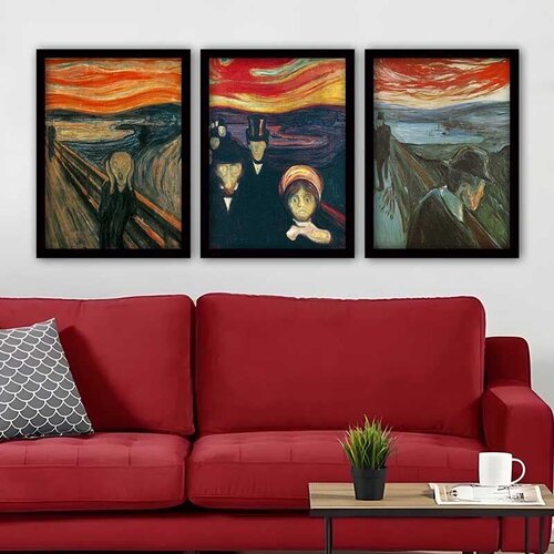 Wallity Set uramljenih slika 3SC_UN524494, 3 dijela Cene