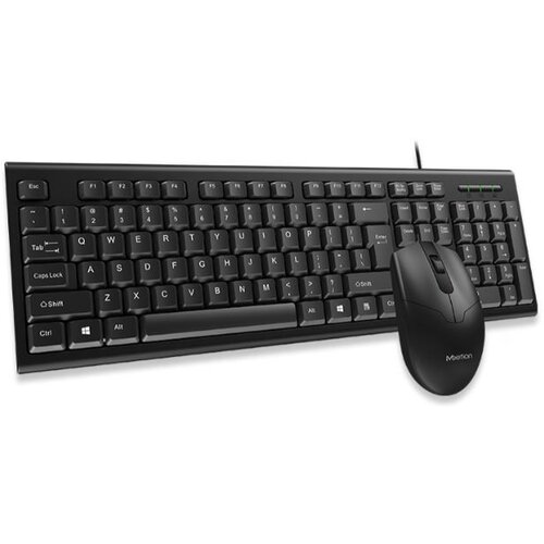 MeeTion C100 Set 2u1 žična tastatura + žični miš, Crni Cene