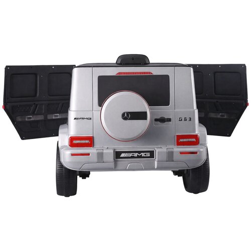  Licenciran avto na akumulator S306 Mercedes G63 - srebrn Slike