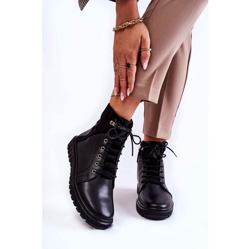 Kesi Women's Boots On The Platform Black Kristin Slike