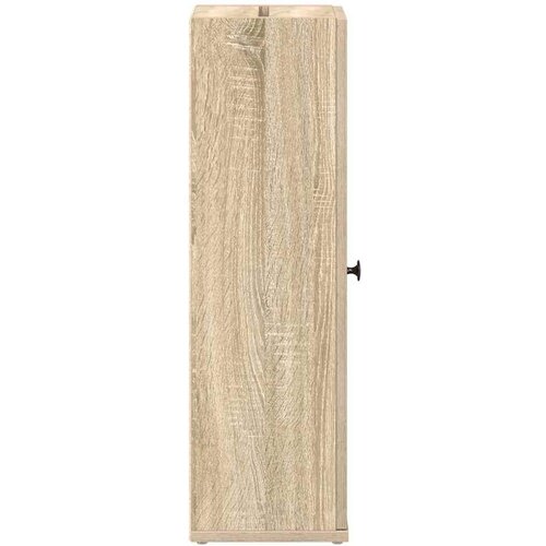 VidaXL Kupaonski ormarić s držačem za role boja hrasta 20,5x22x72 cm Slike