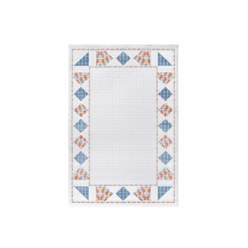 Conceptum Hypnose Tepih staza (80x150) Roma F0377 White Slike