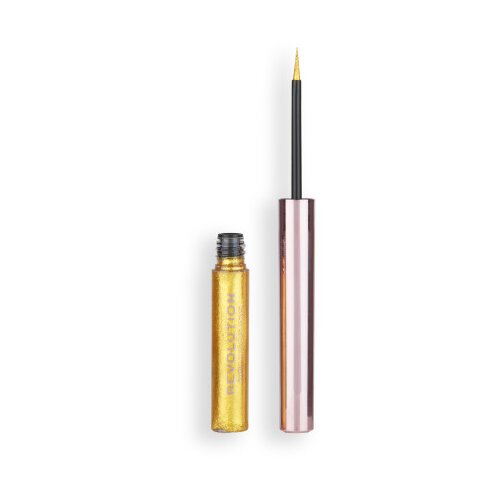 Revolution tekoče črtalo za oči - Ultimate Lights Chromatic Liner - Gold Gleam Cene
