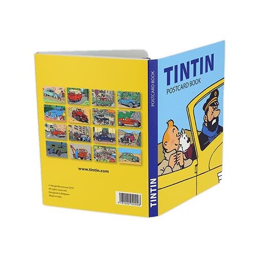 Moulinsart razglednice, set/16 - tintin car Cene