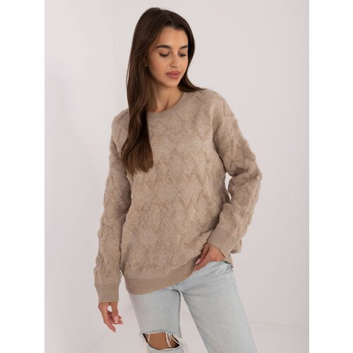 Wool Fashion Italia Sweater-AT-SW-2361.61-beige Cene