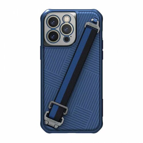 Nillkin futrola strap case za iphone 14 pro max (6.7) plava Cene
