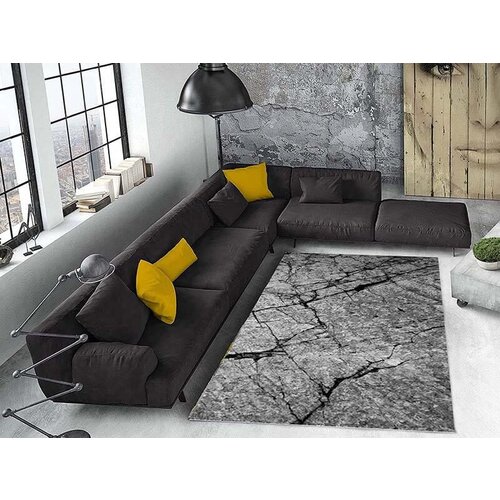  Tepih sa gumenom podlogom 140x220cm - sivi mermer, TG-3043 Slike