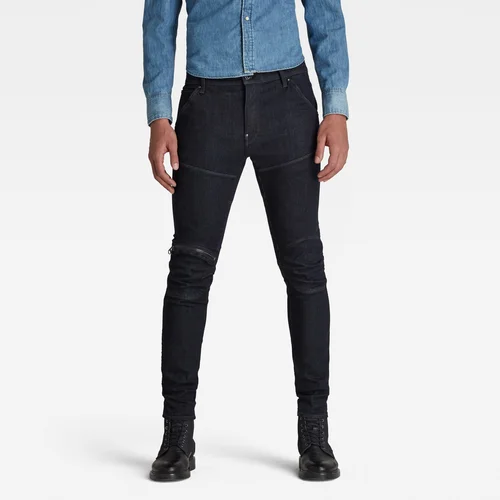 G-star Jeans - 5620 3D Zip Knee Skinny Black