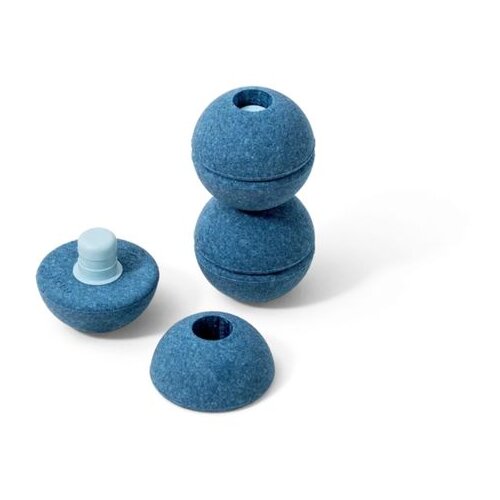 Modu loptice od pjene 3 kom, Deep Blue / Sky Blue Slike