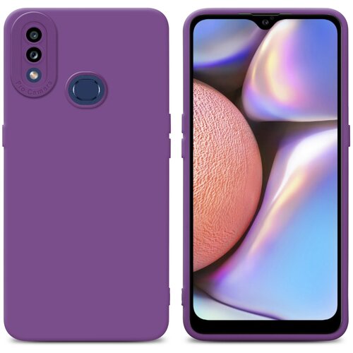 Cadorabo Case, združljiv s Samsungom v tekočini Matte Purple - za&scaron;čitni pokrov iz fleksibilnega silikona TPU, (20595945) Cene