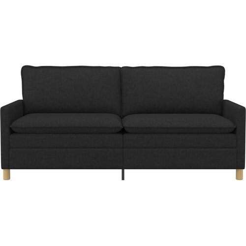 SOFA Crna 196 x 81 x 87,5 cm Tkanina Slike