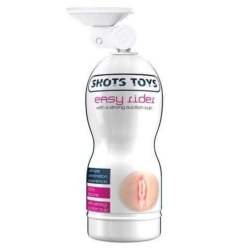 Shots Toys Easy Rider Strong Suction Cup Vaginal Cene