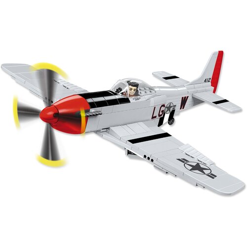Cobi Letalo top gun mustang p-51d, 265 kock za sestavljanje, (20506757) Cene