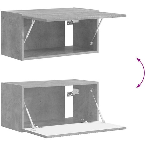  Komplet TV omaric 4 pcs Betonsko siva Konstruiran les - - Siva - 61.16 - 30 x 31 x 60 cm - 2025-vidaXL-Uvoz_2 Slike