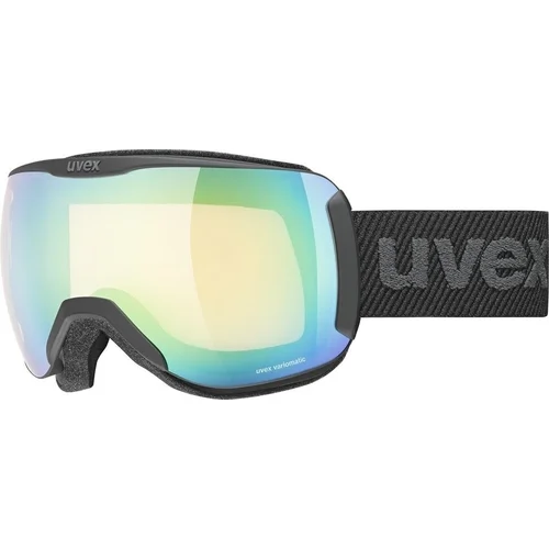 Uvex Downhill 2100 V Black Mat/Variomatic Mirror Green Skijaške naočale