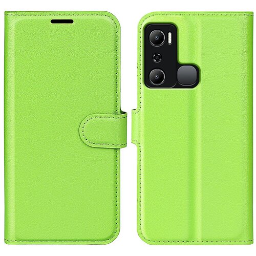 INORCO Ovitek za mobilni telefon Infinix Hot 20i 4G Litchi tekstura denarnica preklopno stojalo PU usnjen ovitek za telefon, (22033189) Slike