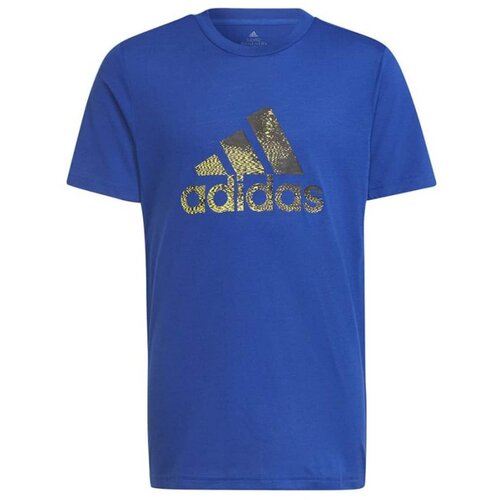 Adidas Majice s kratkimi rokavi Hiit Prime Tee JR Modra Slike