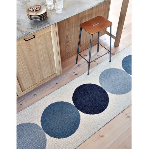 Pappelina Modra/kremno bela notranja in zunanja preproga 70x140 cm Otto Sky &amp;ndash; Slike