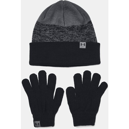 Under Armour Beanie & Glove Combo-BLK - Boys Cene