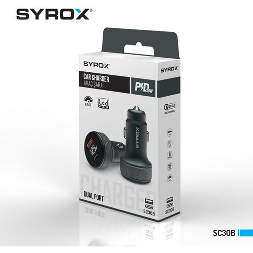 Syrox PD 30W BRZI AUTO PUNJAČ Slike