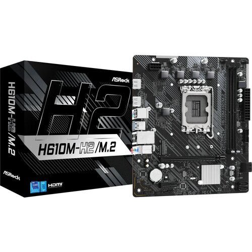 AsRock h610M-H2/M.2 D4 matična ploča s1700 Slike