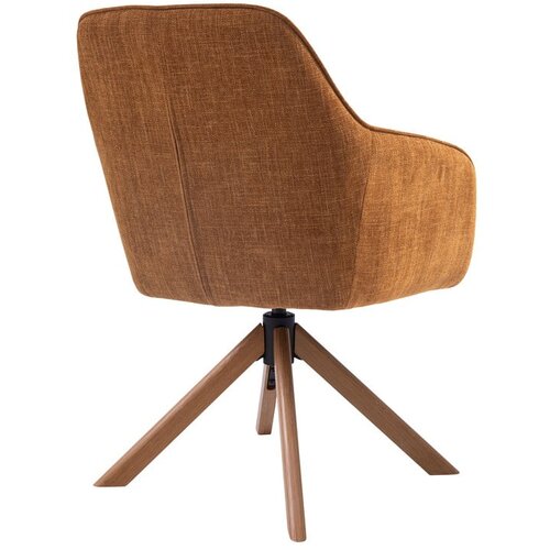 Unique Furniture Oranžni jedilni stoli v kompletu 2 ks Avola &amp;ndash; Slike