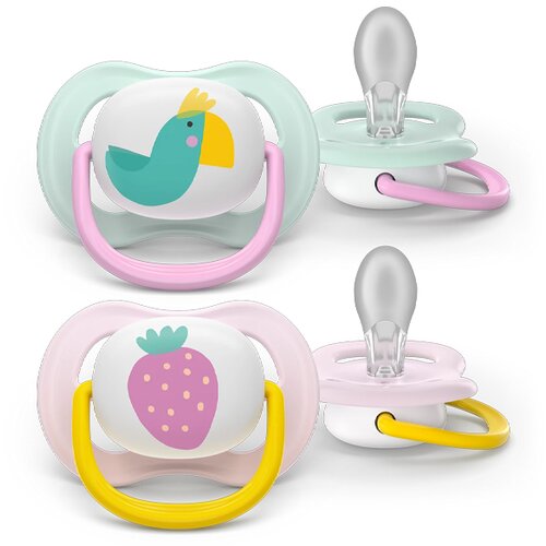 Avent VARALICA STHR AIR COLL 0-6M 2KOM PINK/YELLOW Cene