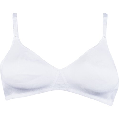 Bellinda COTTON BRA - Unpadded cotton bra - white Slike