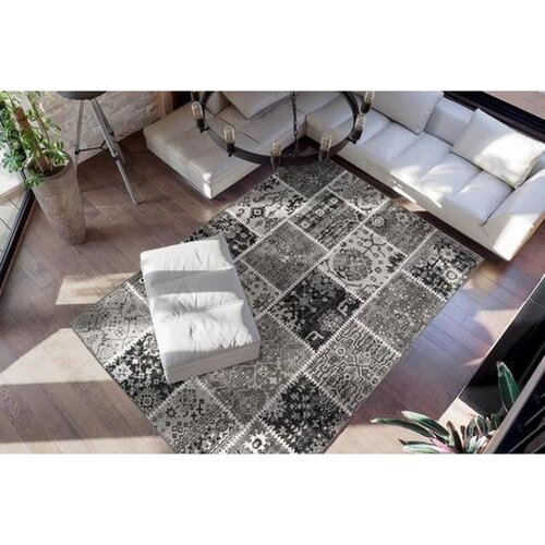 Kayoom VINTAGE PREPROGA 120/170 cm siva Slike