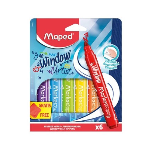 Maped flomaster window 6 pisi-brisi ( m844822 ) Cene