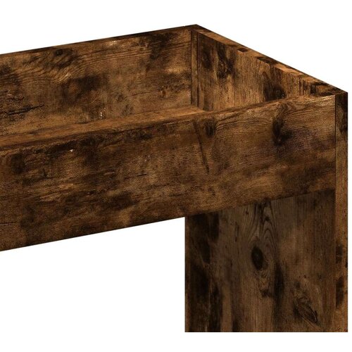 VidaXL Visoka komoda boja hrasta 63x33x100 cm od konstruiranog drva Slike