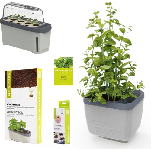Gusta Garden Herbal Power Set - svetlo siva Cene