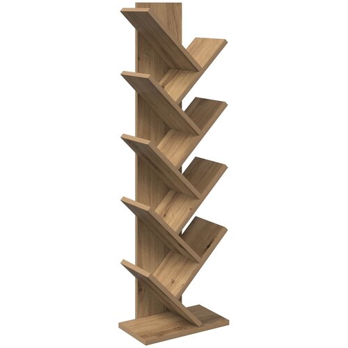 VidaXL Polica za knjige v obliki drevesa 6-nadstropna 30 x 18 x 100 cm, (5000307283) Slike
